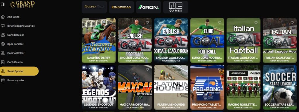 grandbetwin sanal sporlar